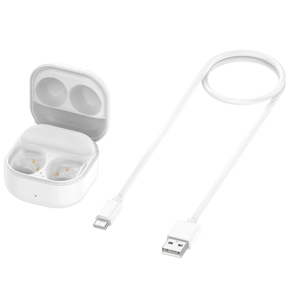 Charging Case Box USB Cable For Samsung Galaxy Buds FE SM-R400 Earbuds Earphone - Image 2 of 4