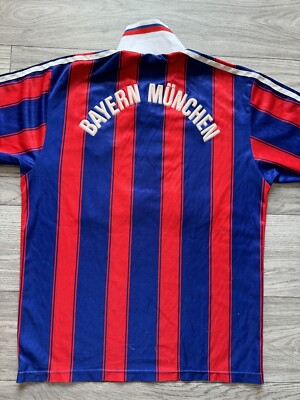 Bayern Munich 1995 1996 1997 Football Jersey Soccer Shirt Adidas
