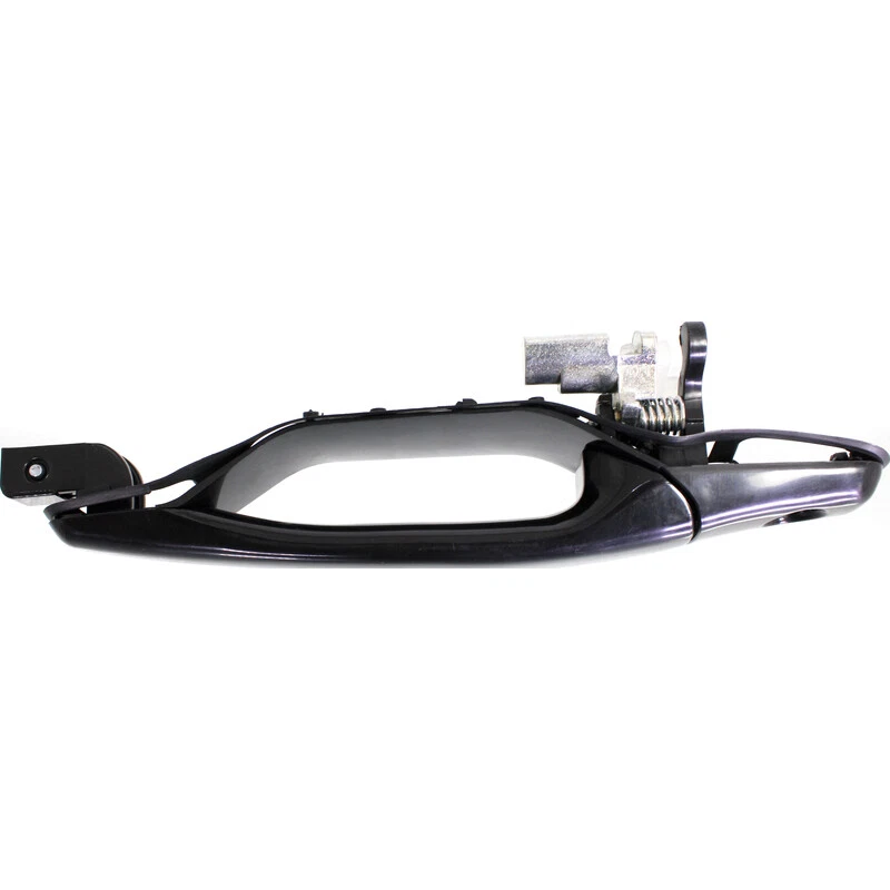 Manija de puerta exterior pintada de negro lado del conductor delantero para Mitsubishi 02-07 Foto 4 de 4