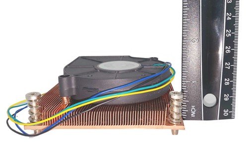 NEW Evercool 95W Intel Xeon E3 E5 1U Server CPU PWM Fan Cooler w/Copper Heatsink - Picture 9 of 12