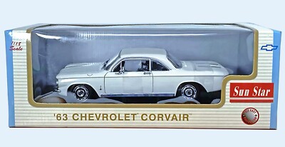 SunStar 1963 Chevrolet Corvair 1:18 Diecast Car for sale online | eBay