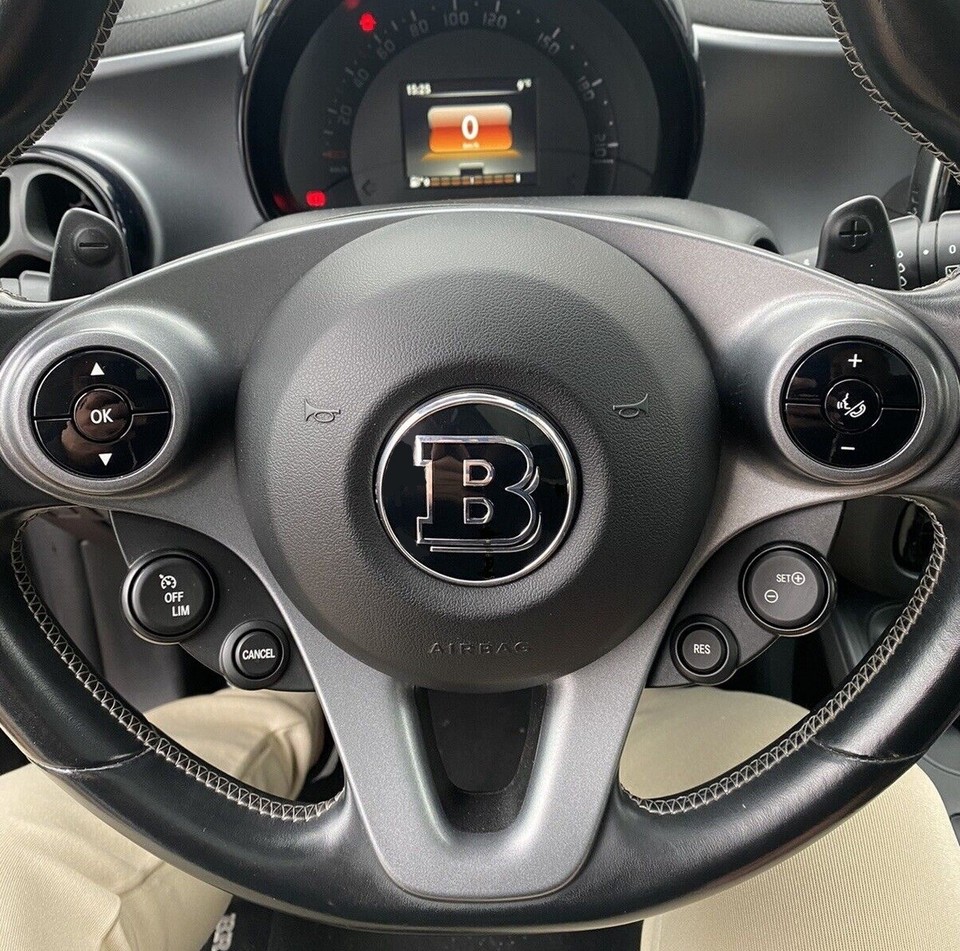 TAPPETINI AUTO E BAGAGLIAIO IN MOQUETTE CON LOGO PER SMART W450 - Foto 11