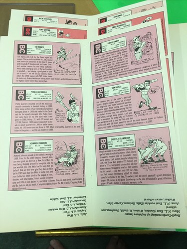 1990 BBC Magazine Repli-Cards Uncut Insert Sheets Lot - Picture 9 of 19