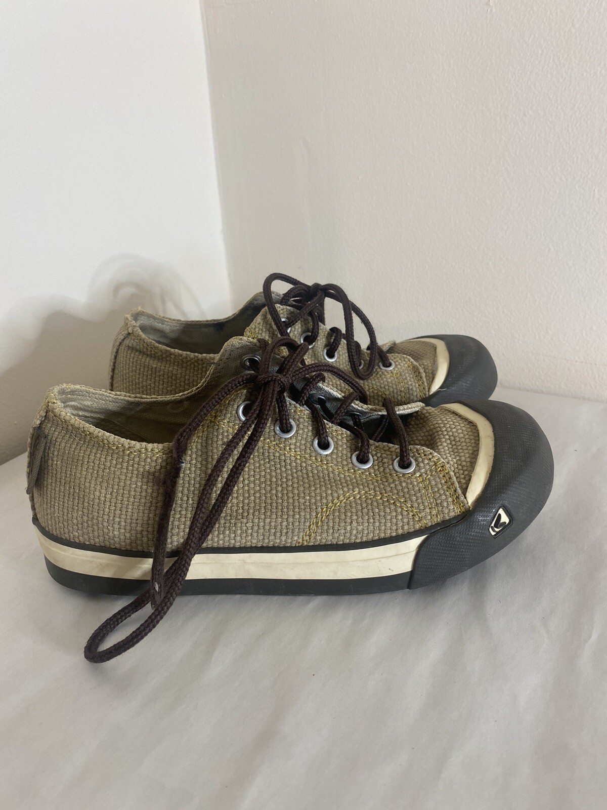 Sneakers bambini Keen Coronado taglia 1 tela scarpe outdoor marrone marrone marrone marrone