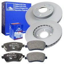 ATE Bremsscheiben Ø260 + Beläge vorne für NISSAN Note Micra IV K13 1.2 Note E12