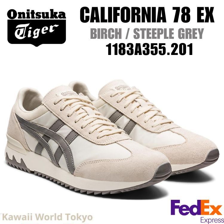 Onitsuka Tiger CALIFORNIA 78 EX BIRCH / STEEPLE GREY Onitsuka Tiger CALIFORNIA 78 EX BIRCH / STEEPLE GREY