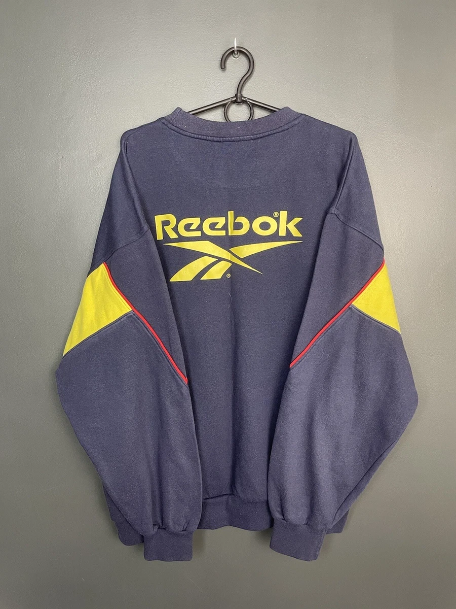 LIVERPOOL 1990 S TRAINING FOOTBALL SWEATSHIRT REEBOK VINTAGE SHIRT JERSEY SIZE L