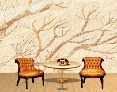 3D Brown Branches 9961NA Wallpaper Wall Mural Removable Self-adhesive Fay