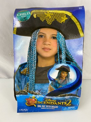 Descendants 2 Uma Wig Hat With Braids 