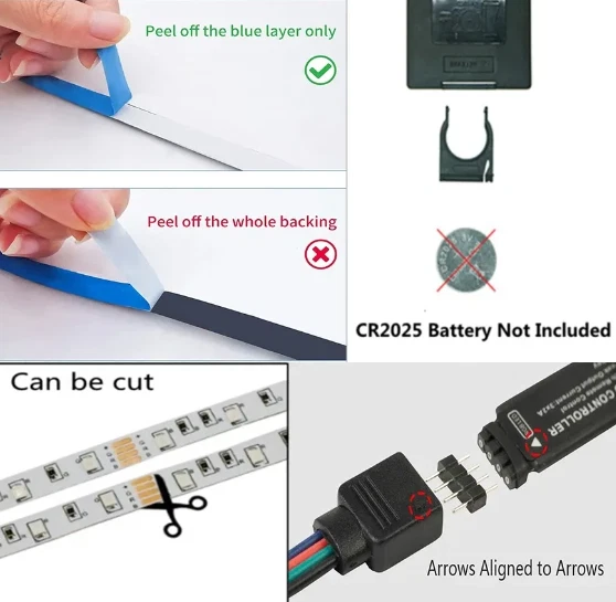 5V Led Lights Strip For Room Usb Rgb Tape For Tv Kitchen 5M 10M Gaming Room Deco - Image 2 of 4