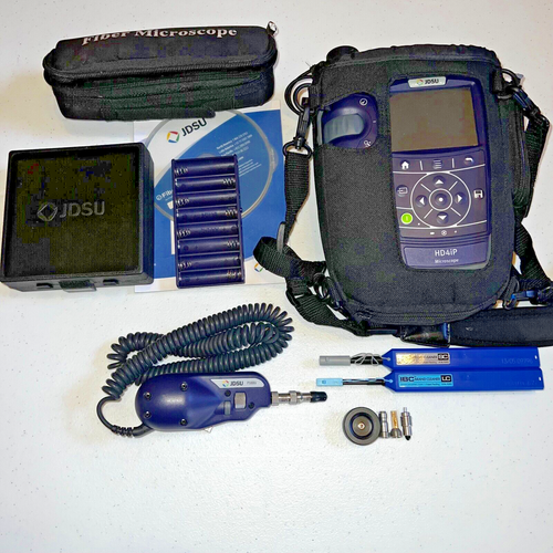 JDSU Viavi HD4iP Fiber Optic Microscope + JDSU P5000i Probe eBay