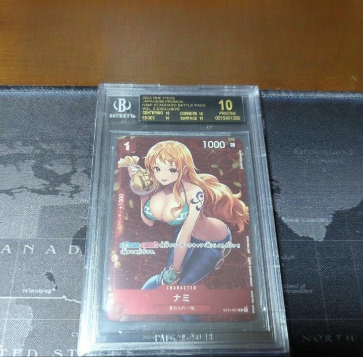 BGS 10 Black Label 2022 One Piece Nami Standard Battle Pack BGS 10 Black Label 2022 One Piece Nami Standard Battle Pack