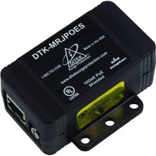 DITEK DTK-MRJPOES 10 GBE Shielded Single Channel, Surge Protector NEW