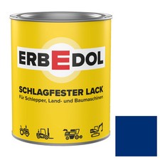 DEUTZ BLAU91 SL5610 B&uuml;chner Erbedol Kunstharzlack (Normaler Blau ton)  750ml