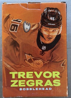 Trevor Zegras Bobblehead #46 Anaheim Ducks Hockey Club Presented by UCI Health