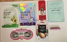 Skin Facial Care Items lot Of 7 Mask Eye Gel Face Lip Masks Packets