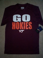 ($30) Virginia Tech Hokies Performance Jersey Shirt Adult MENS/MEN'S (m-medium)