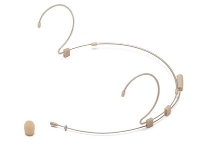 DE50x Professional Omnidirectional Headset Microphone, Tan