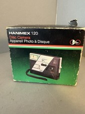Vintage Hanimex 120 Disc Camera In Its Original Box Rerto Prop Collectable