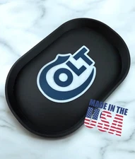 Small Parts EDC Dump Tray For Colt 1911 Pistol Black And White