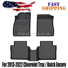Floor Mats Liner For 2017 2018 2019 2020 2021 2022 Chevy Trax Buick Encore TPE
