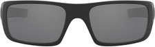 OAKLEY Men's Crankshaft Polarized - IRIDIUM/MATTE BLACK Lens, Matte Black Frame