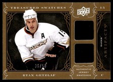 2009-10 Artifacts Treasured Swatches Copper Ryan Getzlaf Jersey 36/50 Anaheim