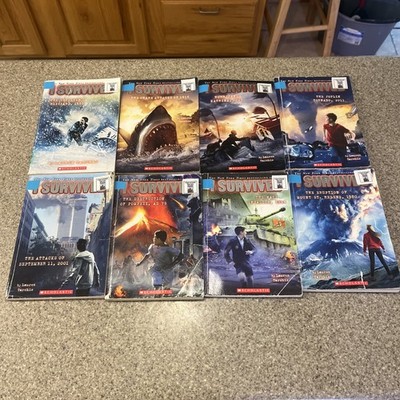 Lot-8 Lauren Tarshis I Survived Paperback Chapter Books Scholastic