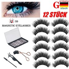 12 stück Magnetwimpern Magnet Wimpern Natür...