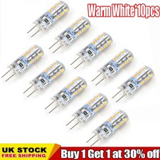 10X G4 LED Bulbs Capsule Bulb Replace Halogen Bulb DC 12V SMD Light Warm White
