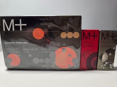 Molecule+Champaca, Cistus,   Iris, Patchouli, Mandarin. Escentric Molecules,eu.