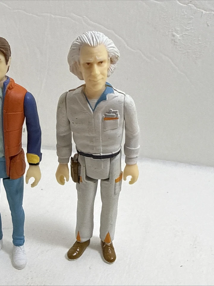 Figuras de Reacción Funko Regreso al Futuro Marty McFly y Doc Brown Solo Figuras Foto 2 de 4