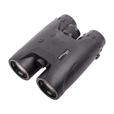 Crosman Optics Laser 8 x 42 Rangefinding Binoculars, Class 1 Laser 0.5mV, Black