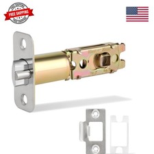 Adjustable Deadlatch 2-3/8'' or 2-3/4'', Keyed Entry Door Lock 45 Turning An...