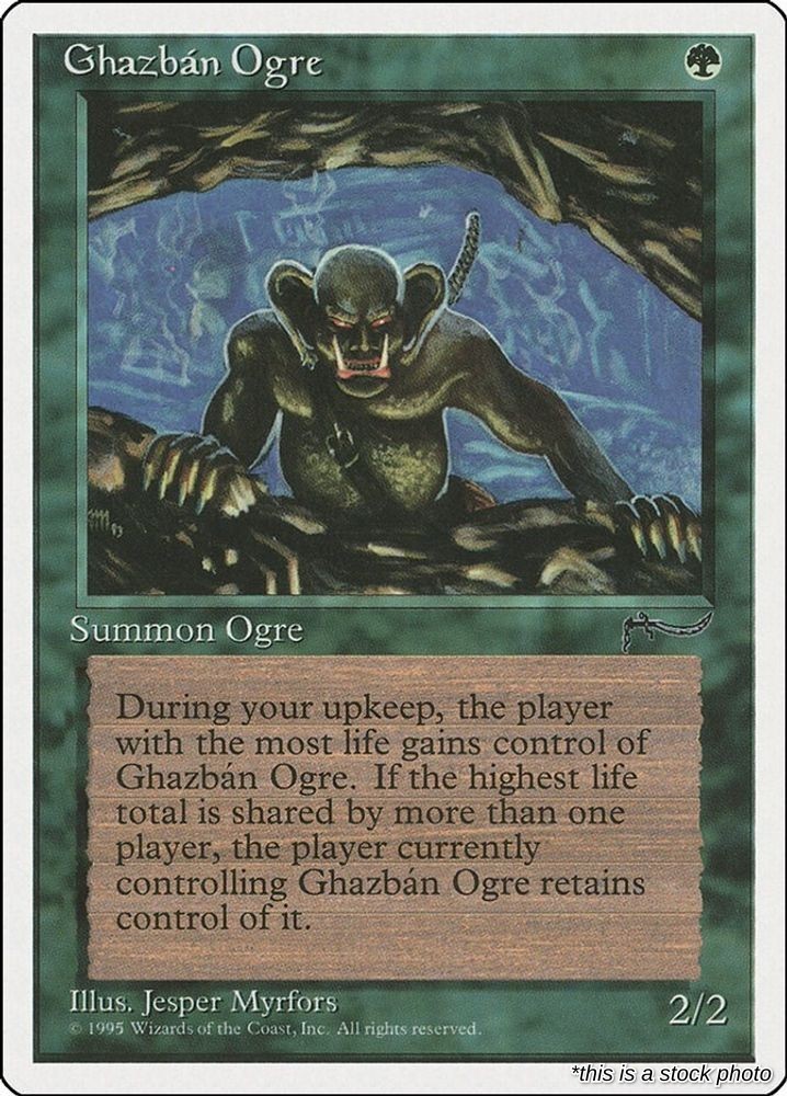 Ghazban Ogre [CHR - 65] - Moderately Played