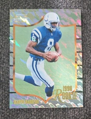 1996 Pinnacle Summit Marvin Harrison Ground Zero RC #174 Indianapolis Colts  