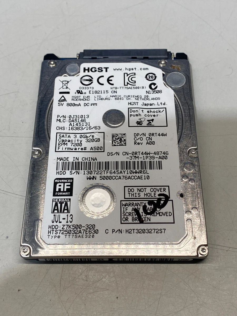 HGST エイチジーエスティー 0G02830 HGST SATA I 320 GB Internal Hard Disk Drives for sale | eBay