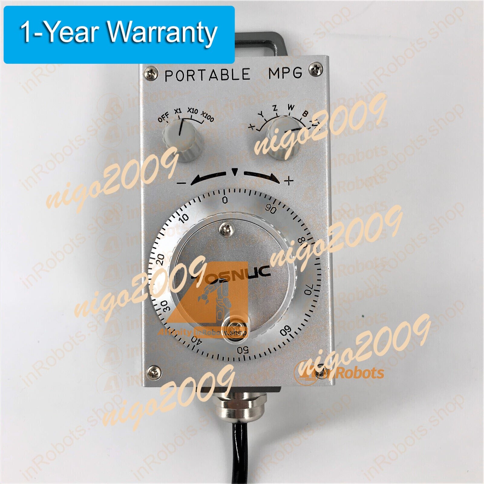 TOSNUC HP-102KZ5-M HANDY PULSER MPG Manual Generator Pulse Electronic Handwheel