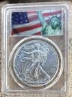 2017 $1 American Silver Eagle 1oz .999 fine silver PCGS MS70