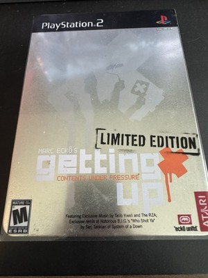 Marc Ecko's Getting Up Contents Under Pressure Limited Edition PS2 NTSC-U/C