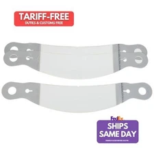 Racing Optics 10209CP, Set of 30 Clear Plastic Perimeter Tearoff Shark/ Vudo/ Ai