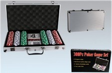 Valigetta fish poker 300 pz + dadi + carte