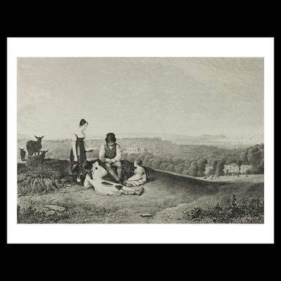 Francis Danby - View from Kings, Weston Hill, from Three Views, Illustrative of