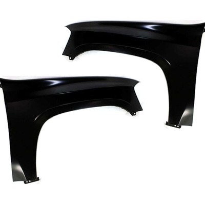 Fender Set For 2002-2009 GMC Envoy Front Primed Steel Pair