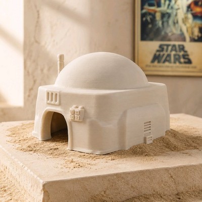 Tatooine Dessert Gebäude Diorama Display für Sci-Fi Game Play V2 Miniaturen