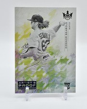 2022 panini Diamond Kings Baseball CONNOR SEABOLD Blue Artist Proof RC #168