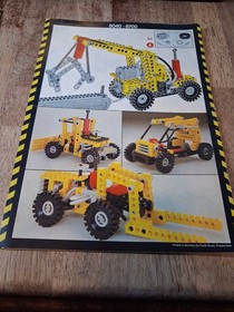 LEGO Instruction Manual Technic Building Set 8040 No Bricks Pneumatic Punch Hole