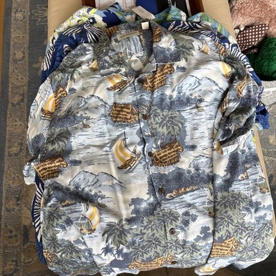 4 CARIBBEAN TROPICAL SHIRTS MEN XL  New