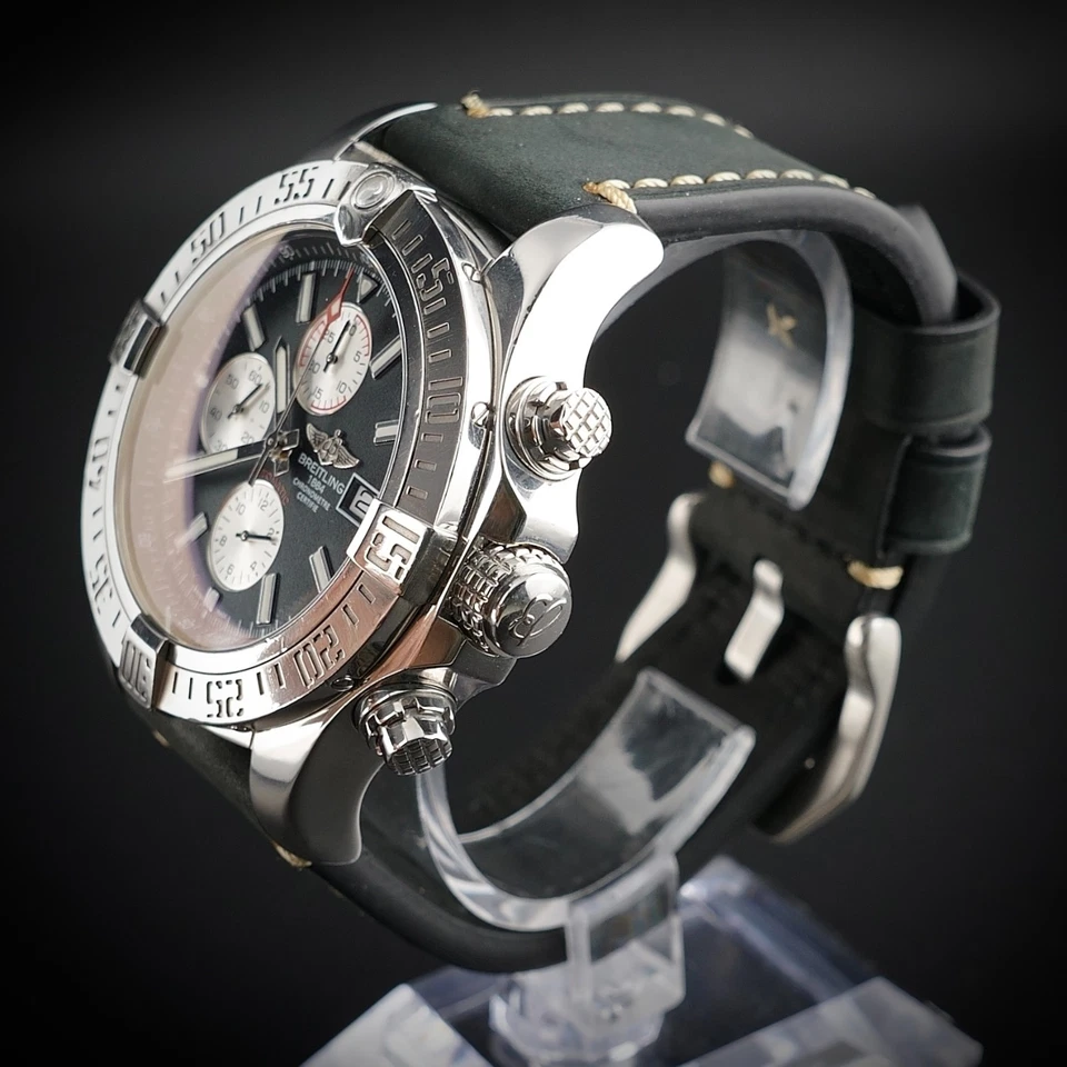 BREITLING SUPER AVENGER A13371 - 48MM, Steel Bracelet & Extra Strap & WFT Kit - Image 2 of 4