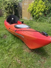 Perception Triumph 13 Sit-On Kayak With Seat includes rudder and foot pedals.